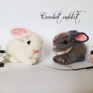 Rabbit * PDF crochet pattern * Amigurumi toy * Digital item * Bunny