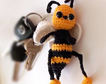 Bee and Ant * Crochet PDF pattern * Spring decor * Crochet Easter Project * Amigurumi toy * keychain