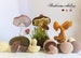 Mushrooms Collection * Pdf file pattern * Easter decorations * Home decor 