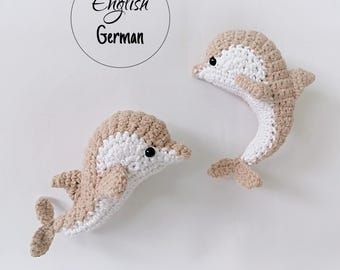 Dolfijn haakpatroon | Amigurumi zeedier | Woolaymo
