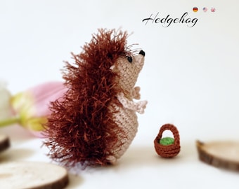 Hedgehog * Crochet Pdf pattern * Easter pattern * amigurumi toy * Easy crochet pattern