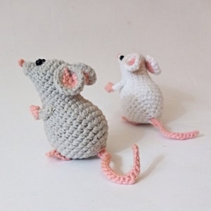 Small Mouse Crochet Pdf pattern Mice pattern amigurumi toy Easy crochet pattern image 5