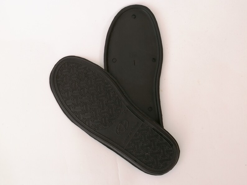 Sole for Felted Shoes Soles for Shoes Outsole Black - Etsy