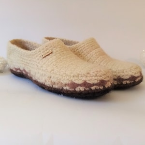 Crochet slippers Moccasins or Boots Easy Pdf crochet pattern Afghan yarn image 7