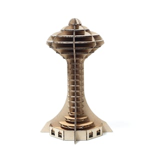 Rompecabezas 3D de la torre de agua
