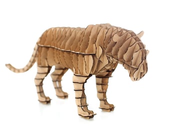 Panther 3D Cardboard Puzzle