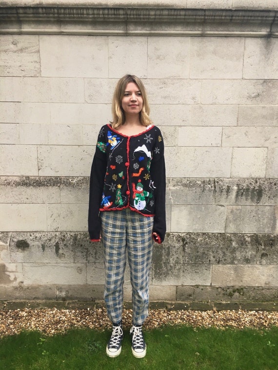 80s ugly christmas sweater