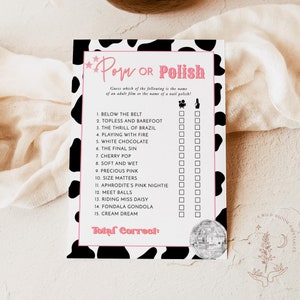 Juego porno o polaco - Etsy España