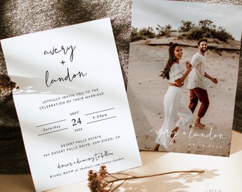 wedding invitations etsy