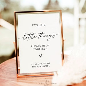 Minimalist Bathroom Sign Template, Ladies Room Sign, Wedding Bathroom Sign, Wedding Bathroom Basket Sign, Modern Minimalist Wedding, M9