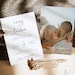 Minimalist Wedding Invitation Template | Editable Minimalist Wedding Invite | Modern Wedding Invite | Photo Wedding Invitation | M4