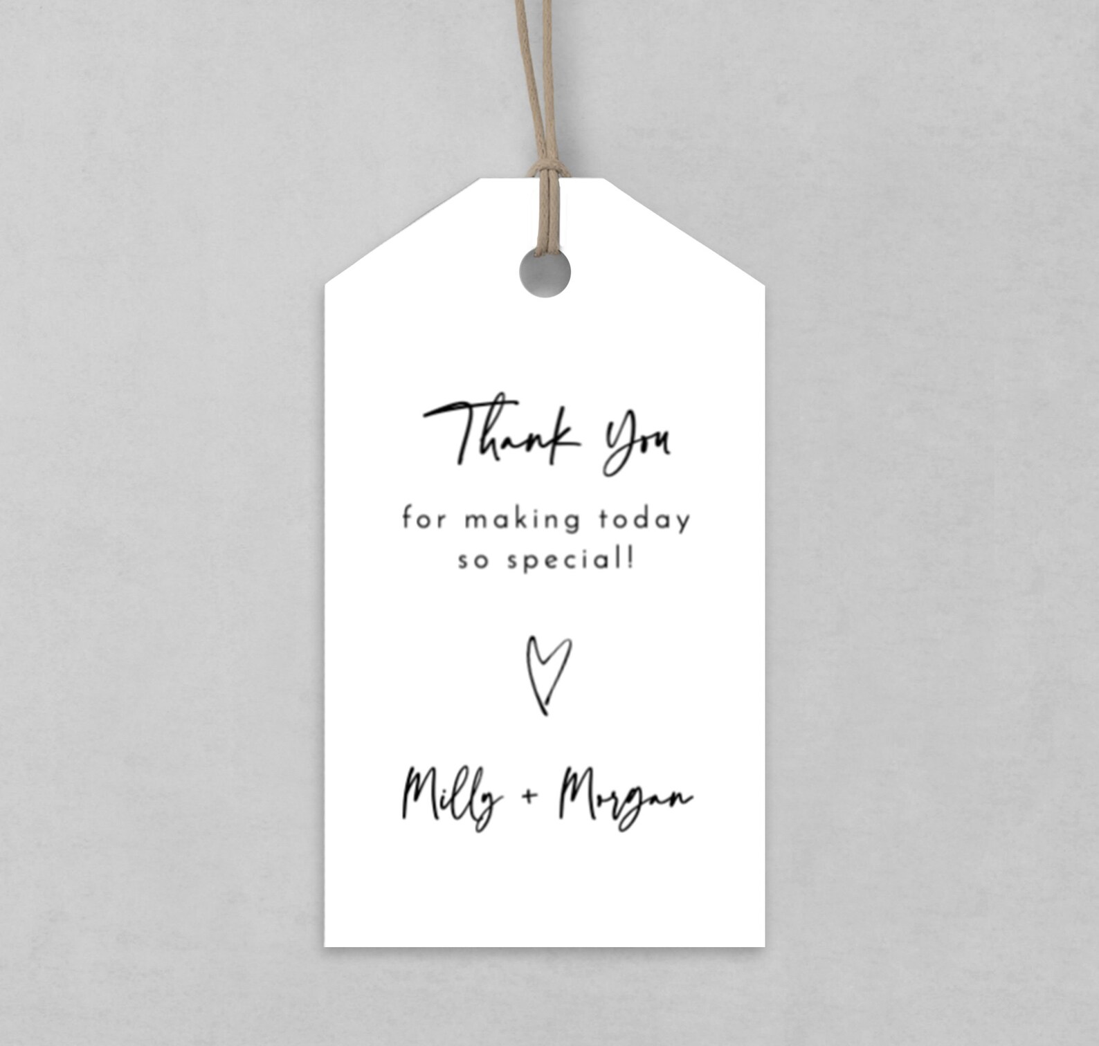 Editable Shower Favor Tag Template Editable Wedding Favor Etsy