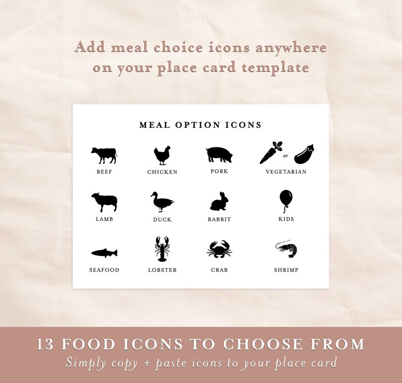 Winter Wedding Table Cards Printable Wedding Place Cards Minimal Rustic Wedding Place Card Template Editable Escort Name Cards