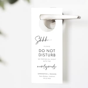 Minimalist Wedding Welcome Letter & Itinerary Template, Modern Wedding Itinerary, Editable Order of Weekend Events, Timeline Bag Note