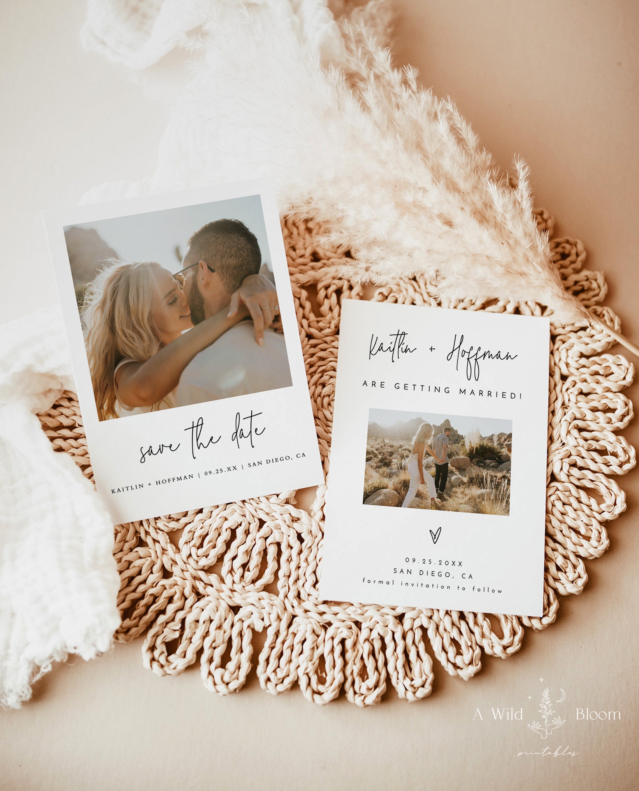 Free Save The Date Postcard Templates - Ablebionics