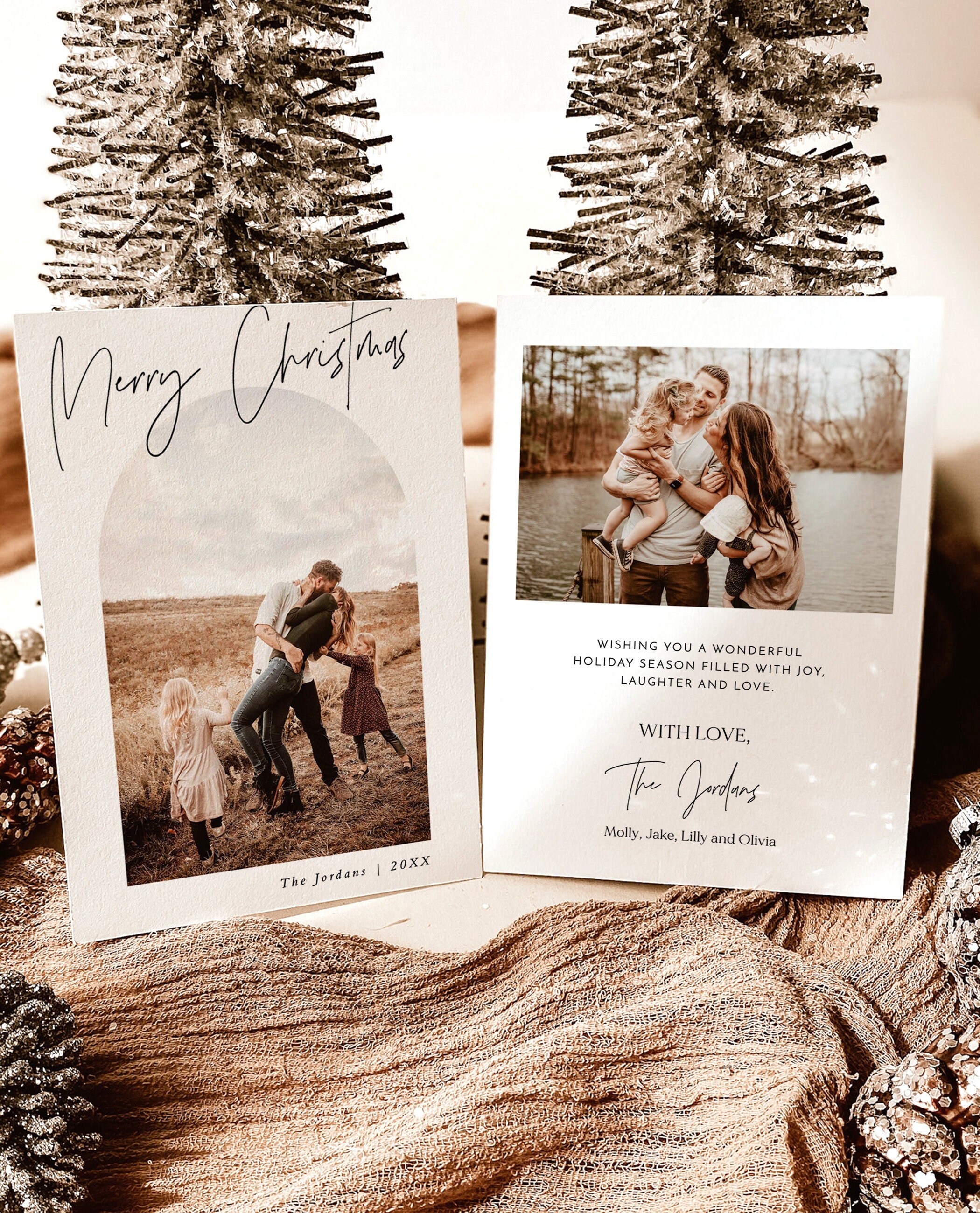 Boho Christmas Cards - Etsy