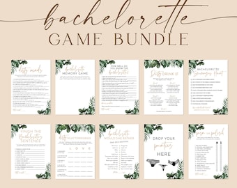 Paquete de juegos para despedida de soltera, juego de despedida de soltera picante, juegos de beber para despedida de soltera tropical, descarga instantánea imprimible, P3