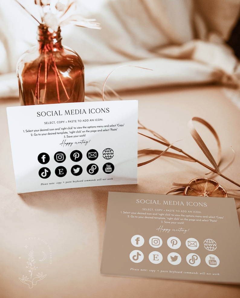 Modern Small Business Card, Boutique Business Card Template, Beige Business Card, Minimalist Business Card Design, Boho Business Cards image 5
