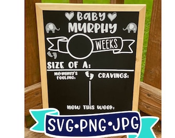 Free Free 159 Baby Milestone Chalkboard Svg SVG PNG EPS DXF File