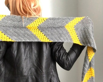 Speedhump Scarf Crochet Pattern EASY Instant PDF Download