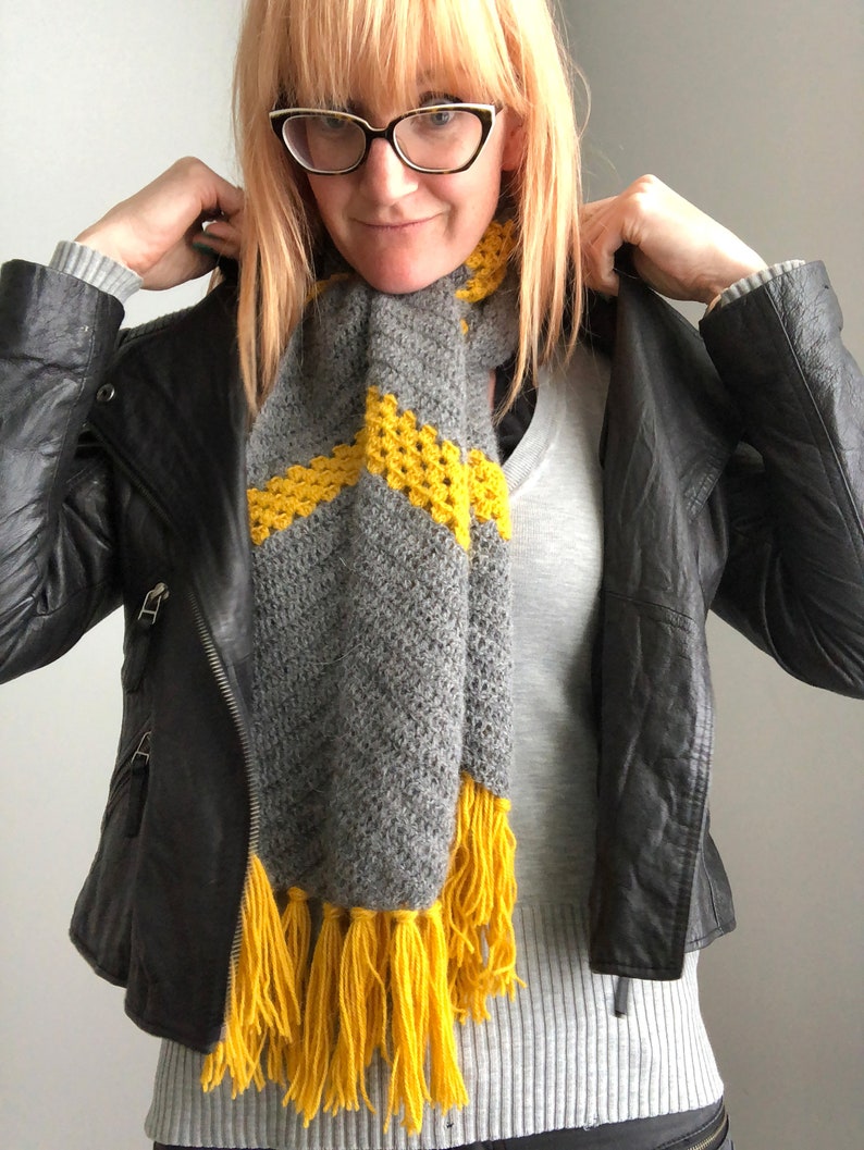 Speedhump Scarf Crochet Pattern EASY Instant PDF Download image 2