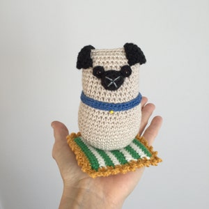 Tubby Pug Crochet Pattern image 1