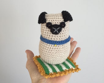 Tubby Pug Crochet Pattern