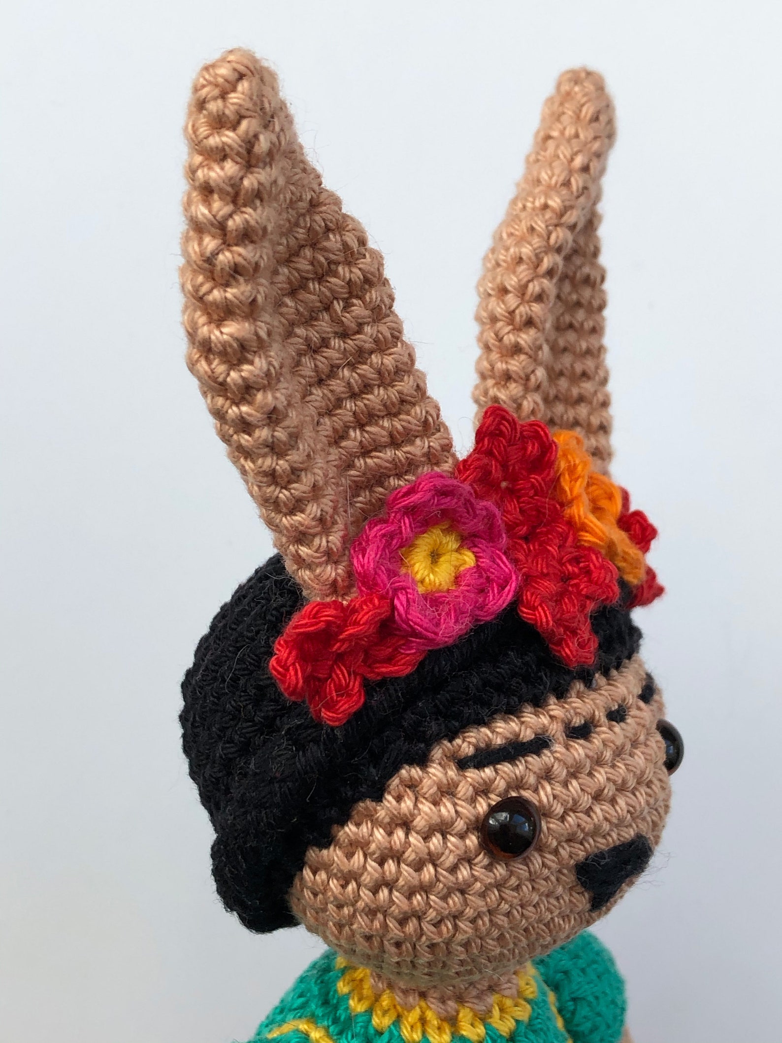Famous Rabbits - Frida Kahlo - Amigurumi Crochet Pattern PDF - Etsy