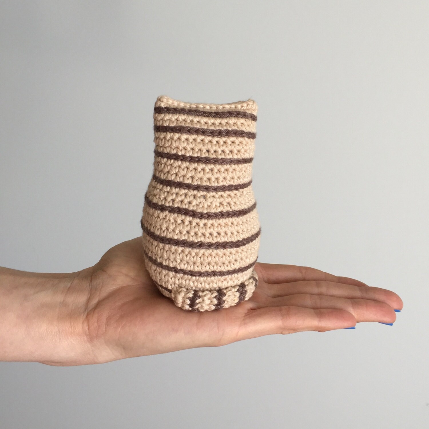Tubby Tabby Cat Crochet Pattern - Etsy