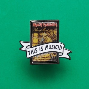 This Is Music Enamel Pin