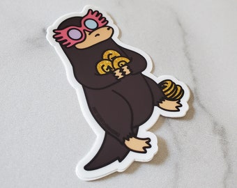 Magic Specs Magical Creature Vinyl Sticker