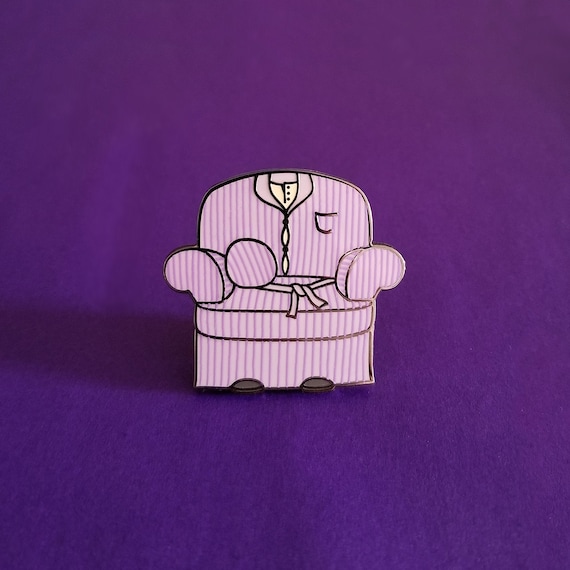 Professor Chair Enamel Pin Etsy