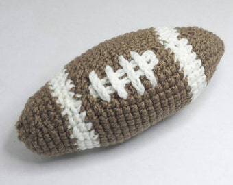 Crochet football-Cat toy-football-Crochet toys-Gifts for pets-Amigurumi