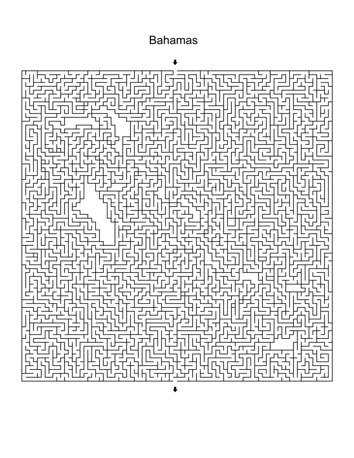 23 Printable Mazes Maps of Countries in North America. Fun and - Etsy ...