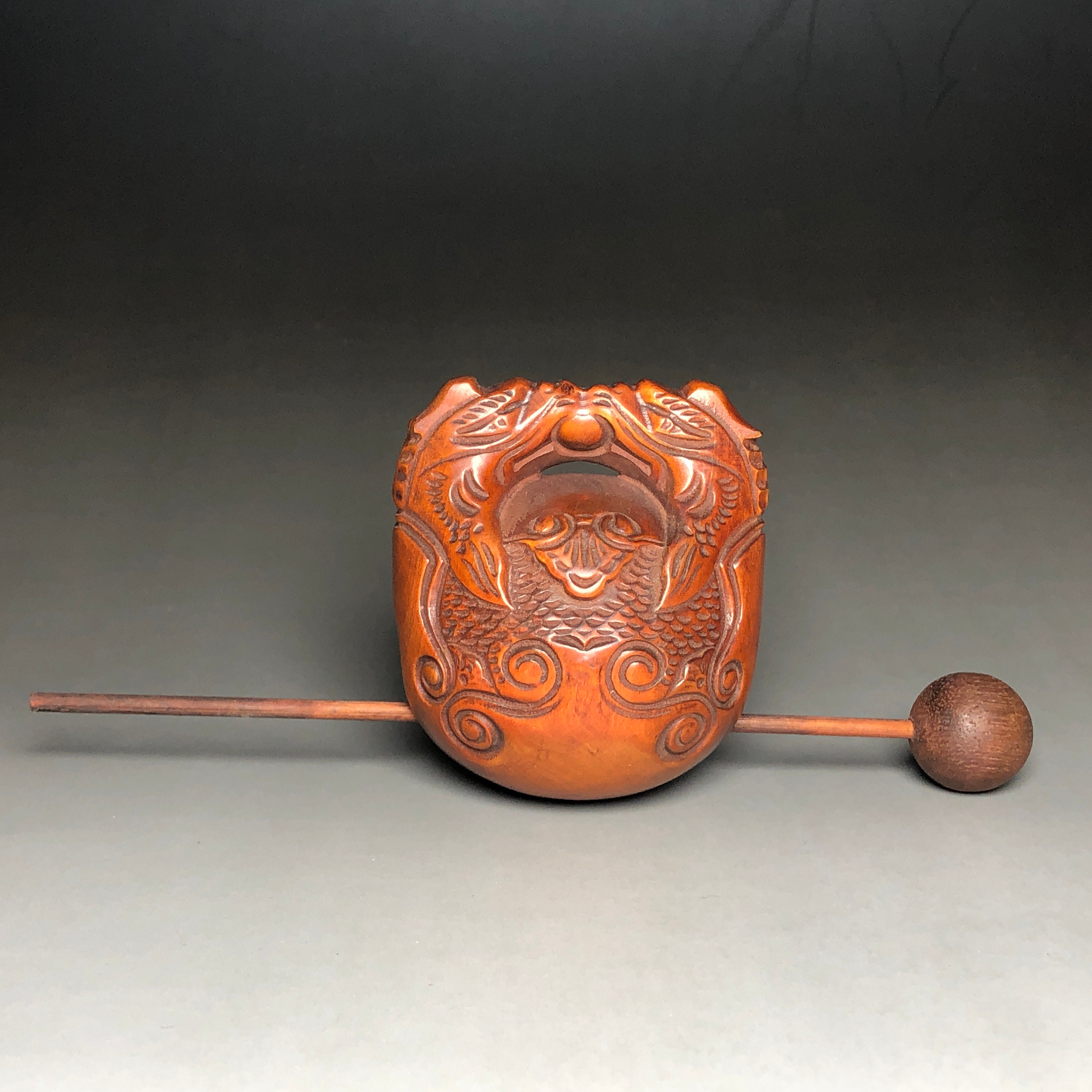 Boxwood Phoenix Muyu, Taoism and Buddhism Musical Instrument, With Crisp Sound,wooden Fish,percussion Instrument,monk Instruments,mokugyo - Etsy Boxwood Phoenix Muyu, Taoism and Buddhism Musical Instrument, With Crisp Sound,wooden Fish,percussion Instrument,monk Instruments,mokugyo - Etsy