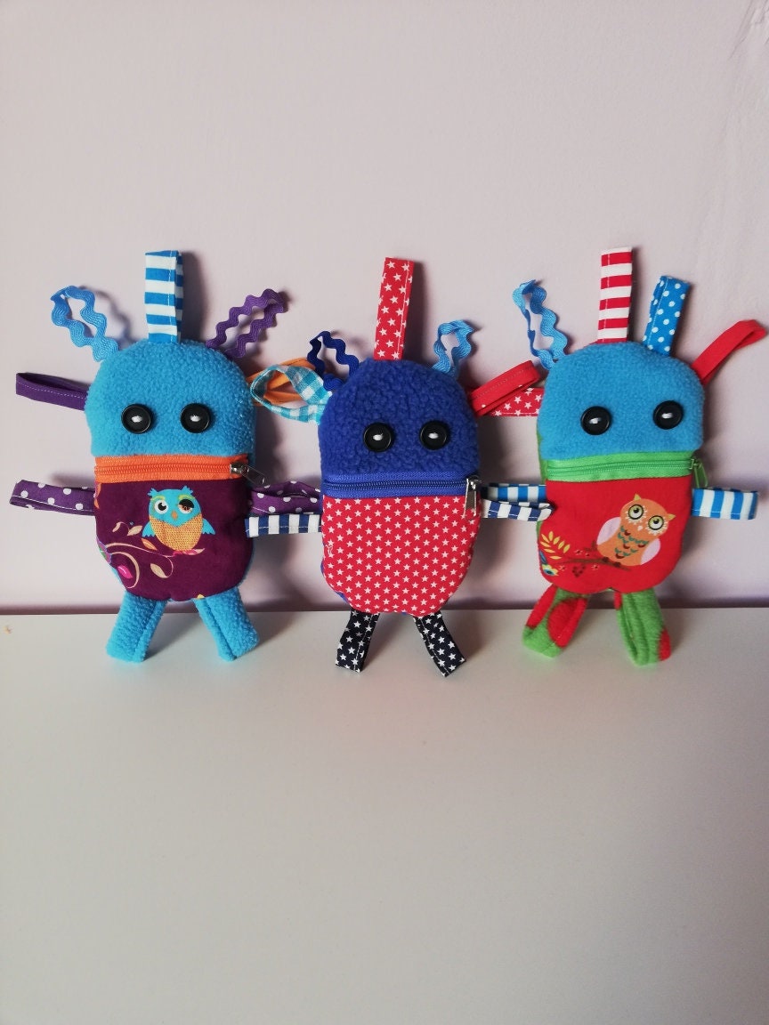 Mini Worry Monster Encouragement Monster Wallet