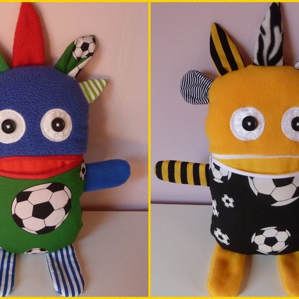 XL Fussball Kuschelfreund   Sorgenmonster Sorgenfreund Kuschelfreund Kuschelmonster Kummerschlucker Sorgenschlucker Wutmonster