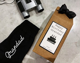 Personalisierte Sockenschachtel zum Geburtstag | Geburtstagssocken | Personalisierte Socken | Geschenke für Ihn | Papa Geschenk | Grandad Geschenk