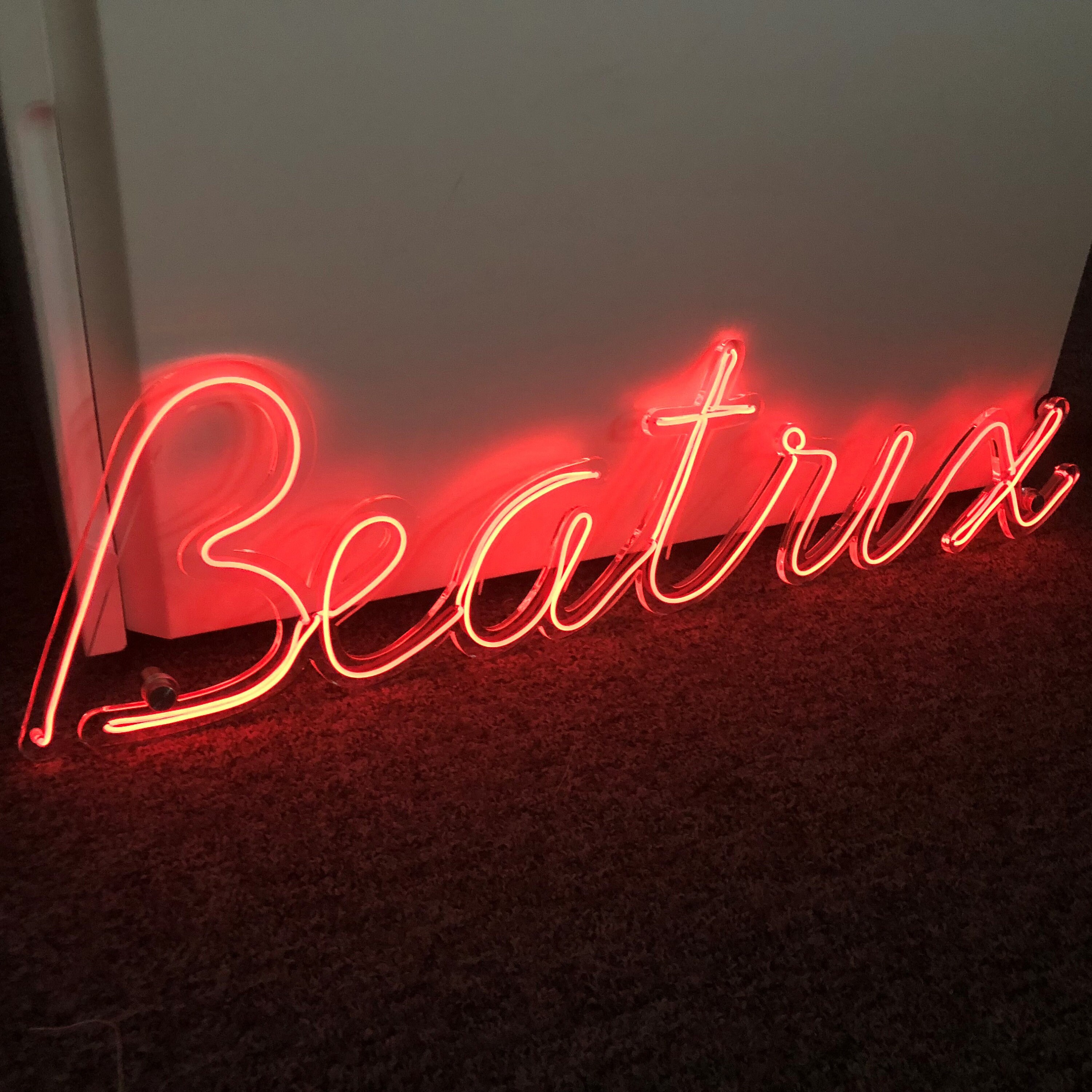 Personalised Name Neon Sign Handmade Neon Sign Neon EL Etsy UK