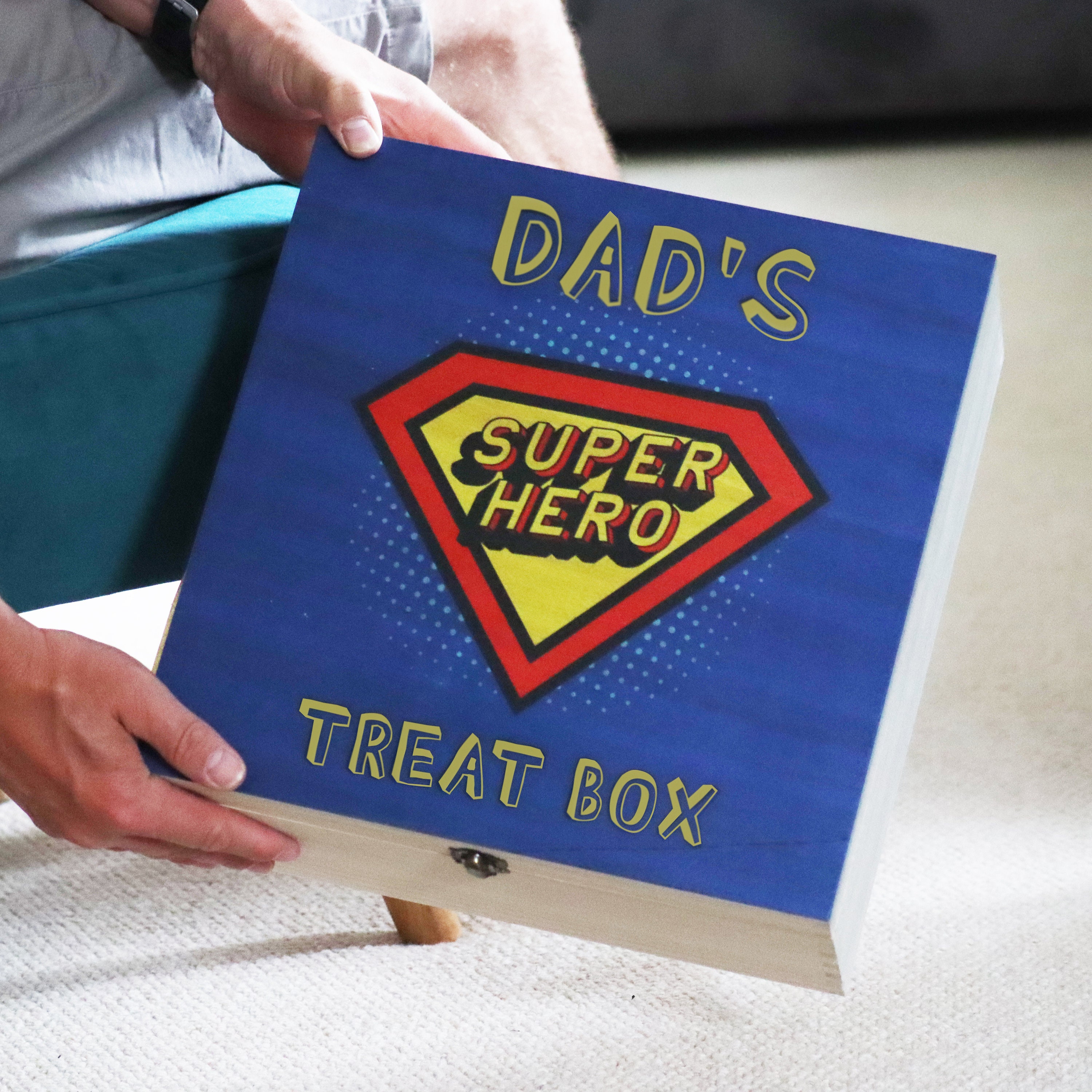 Personalised Father's Day Treat Box Filled Treat Box for Etsy UK