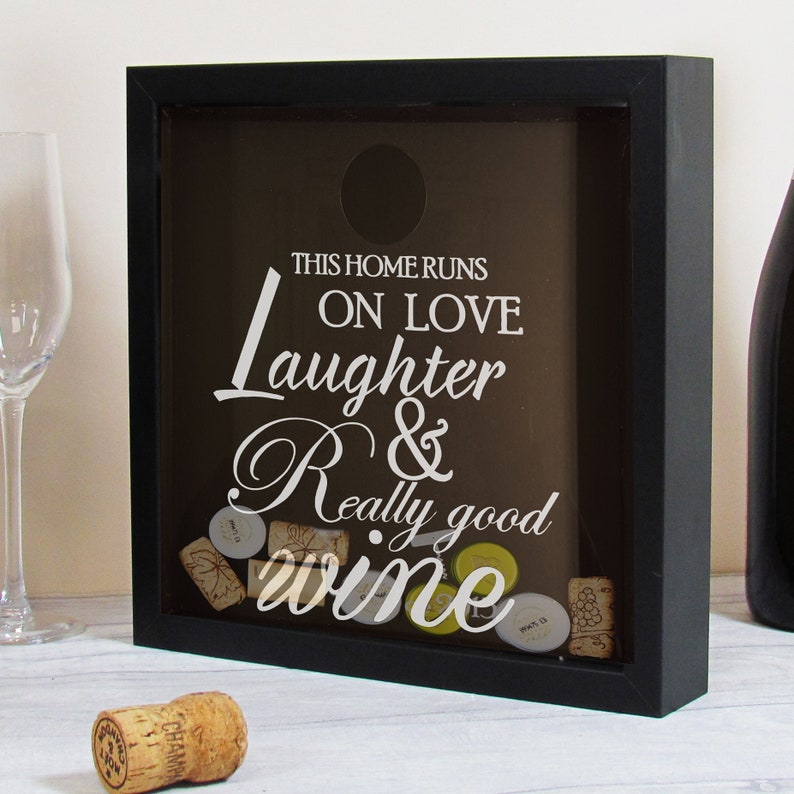Personalised Wine Cork Collection Box Wine Bottle Lid Etsy UK