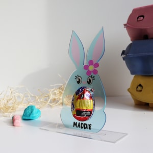 Bunny Easter Egg Holder | Personalised Easter Egg Stand Spring Bunny Design | Egg Holder for Easter Personalised Gift | Easter 2025