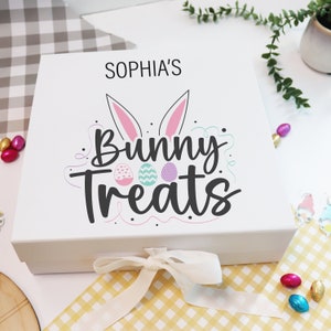 Printed Personalised Easter Treat Gift Box | Easter Treats Gift Box | Easter Egg Hunt Collection Box | Easter Gift Box | Easter 2025