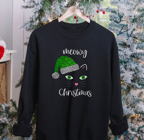 Christmas cat best sale jumper