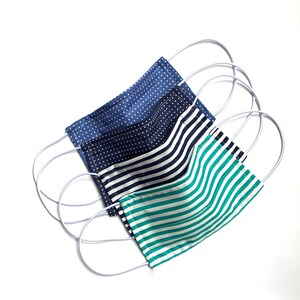 Face Mask Handmade 100% Cotton Washable Face Mask, Reusable Face Mask, Face Covering, Handmade Face Covering, Face Mask