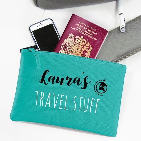 Personalised travel organiser sale