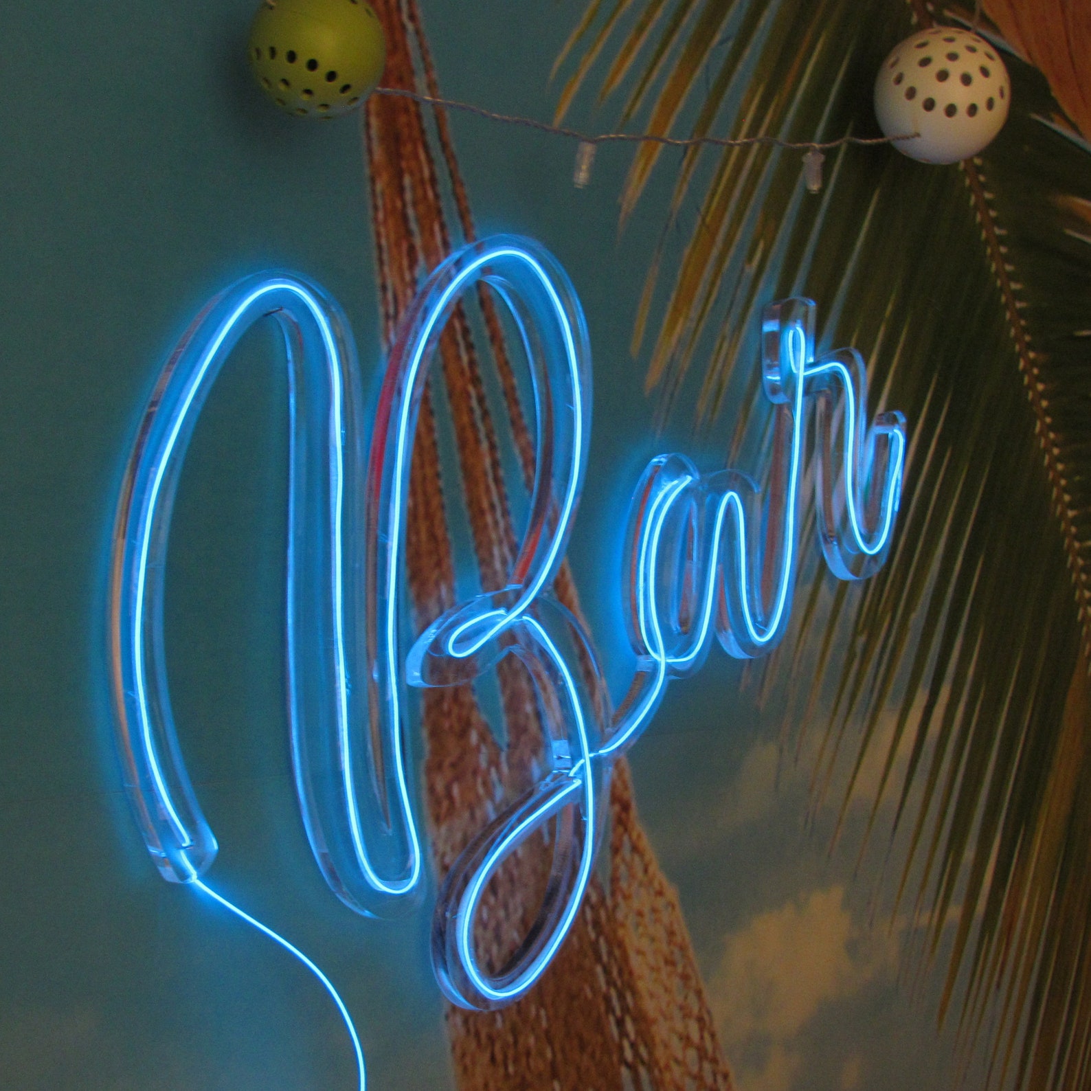 Bar Neon Sign for Home Bar Father's Day Man Cave Gift Etsy UK