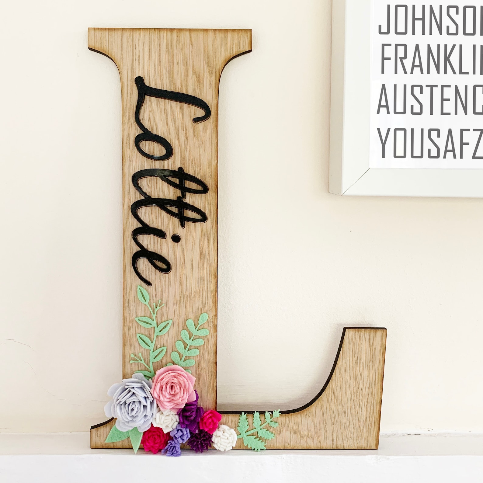 Personalised Decorative Letters Handmade Letters Wooden | Etsy