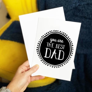 You re the best Dad Father's day card