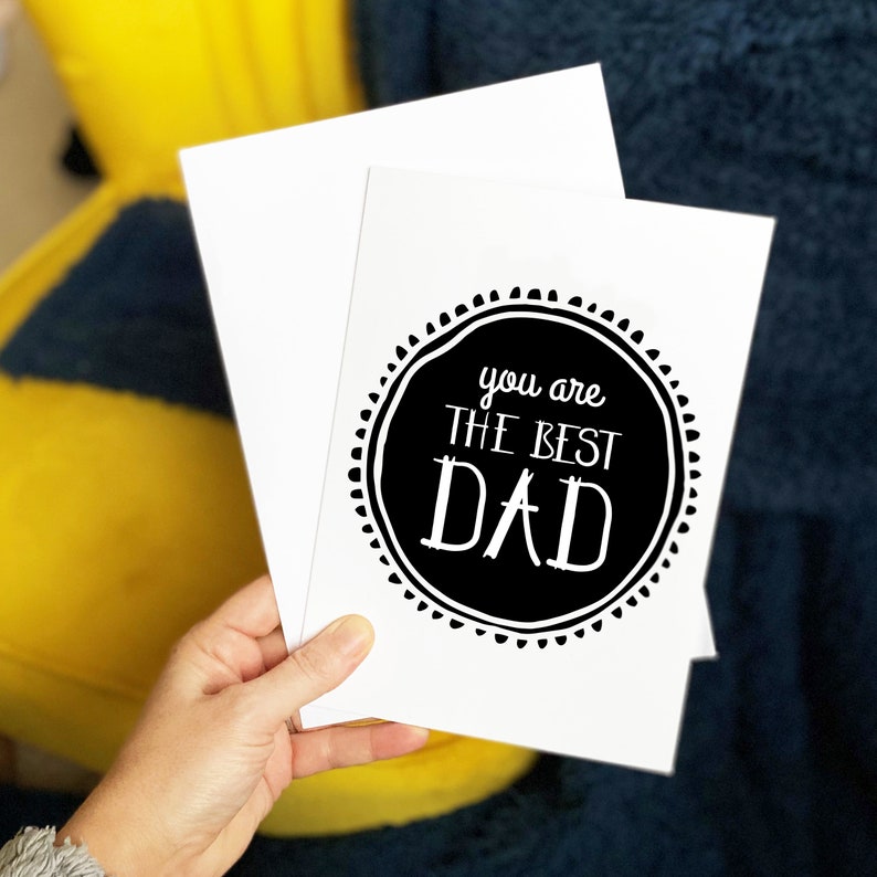 You re the best Dad Father's day card